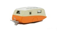 Oxford Die Cast 1:76 Scale Orange/cream Caravan (76cv001) Brand Oxford Die Cast 1:76 Scale Orange/cream Caravan (76cv001) Brand
