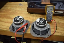 B&W Bass/Mid Woofers; Pair; Model BN 1502; Used; Tested and fully operational