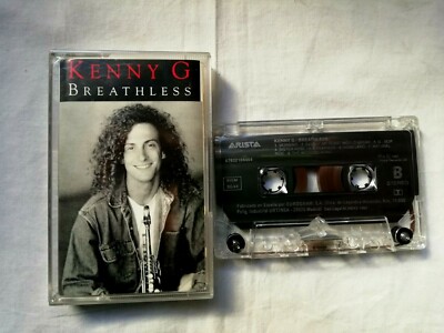 Kenny G Breathless Cinta Cassette arista 1992 Music
