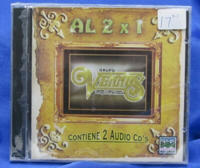 Sealed Latin Male Vocal 2 CD: Grupo Vennus - Al 2 X 1