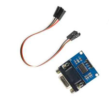 2PCS MAX3232 RS232 to TTL Serial Port Converter Module DB9 Connector MAX232