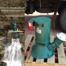 10000W Wasserkraft Dreiphasiger Schr&auml;glaufprall Wasser Hydro Generator 230V 400V
