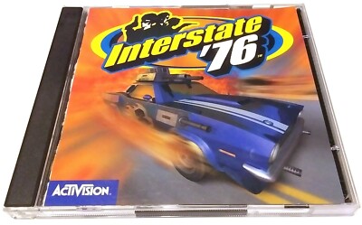 RARE - INTERSTATE 76 CD ROM 1997 ACTIVISION CDD-3200-201-U3