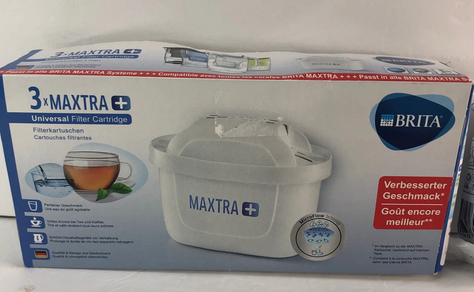 BRITA Maxtra+ Plus Water Filter Jug Replacement Cartridges Refills UK Pack - Image 3 of 4