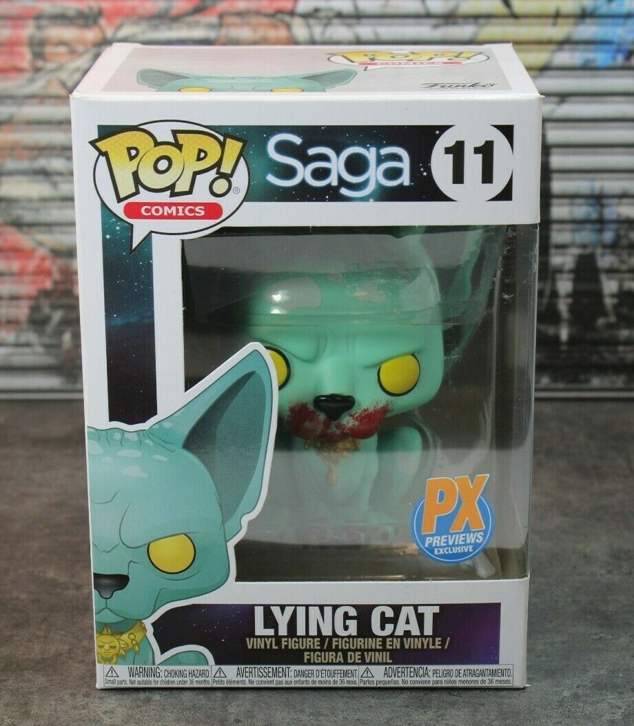 G6 Funko Pop Previews Px Excl Lying Cat Exclusive Vinyl Figure 11 Saga Comics
