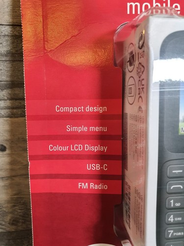 Emporia 313 2G Telefon komórkowy Dual SIM - bez sim odblokowany czarny prosty w użyciu nowy - Zdjęcie 7 z 12