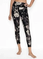Victoria Secret Womens Incredible Essential Legging Size 12 Regular Floral NWT