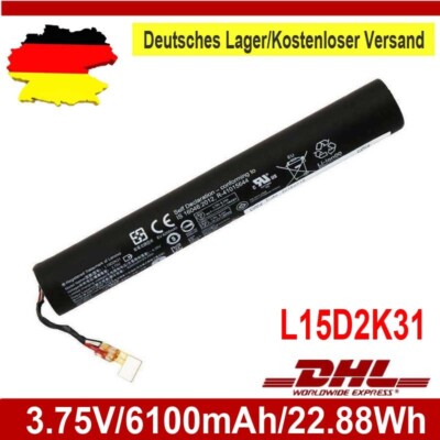 Tablet Akku für L15D2K31 For YOGA Tab 3 YT3-850M YT3-850F Neu
