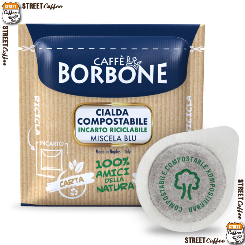 450 Cialde Compostabili Caffe Borbone Miscela Rossa Red ESE 44mm Filtro Carta - Foto 13