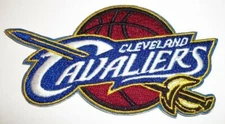 Cleveland Cavaliers Embroidered PATCH~3 1/2" x 1 7/8" ~Iron or Sew On~NBA