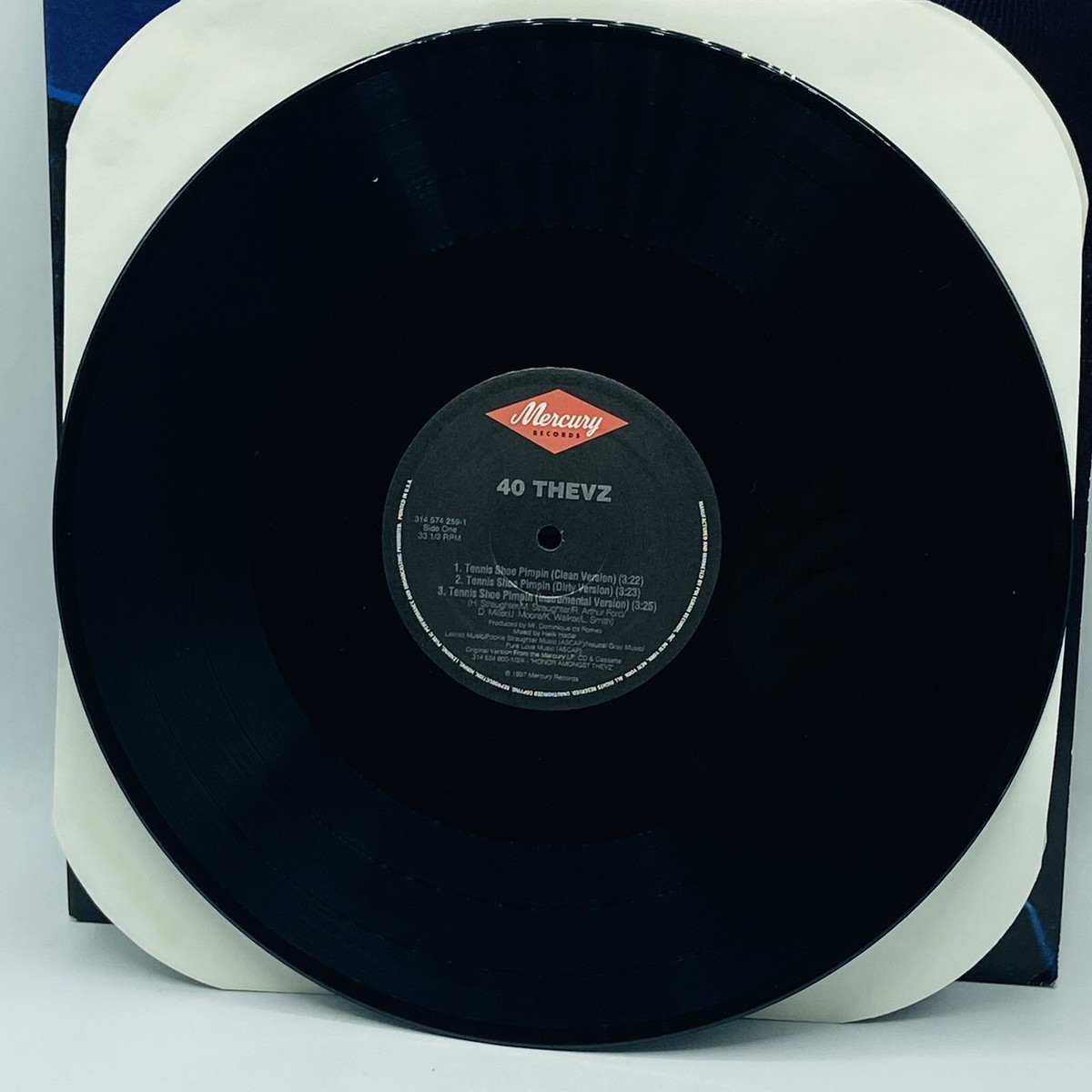 1997 40 THEVZ ‎Honor Amongst Thevz Vinyl LP Promo Record Hip Hop