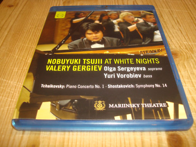 VALERY GERGIEV & NOBUYUKI TSUJII At White Nights BD BLU-RAY DISC Signed Signiert