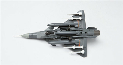 AF1 Chinese J-10 Raptor J-10 fighter 1/72 DIECAST Aircraft Pre-builded Model - Picture 6 of 12