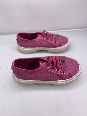 Michael Kors Toddler Girls Pink Sneakers Size