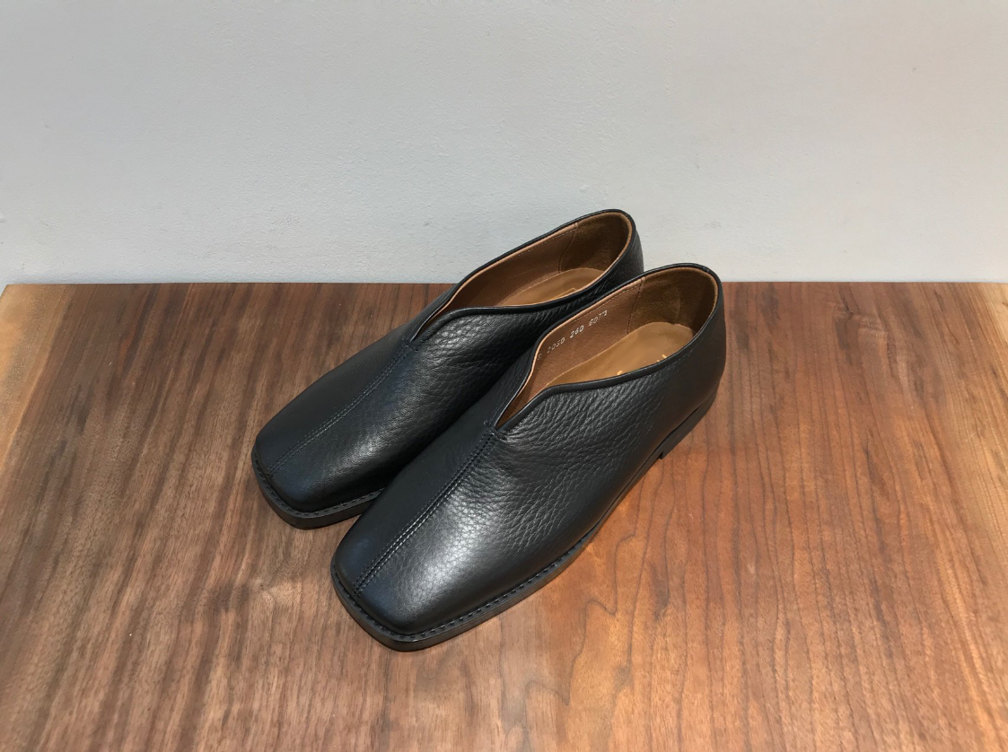 Handmade] Men Leather Chinese Slippers Slip On Shoes Babouche - Main Image