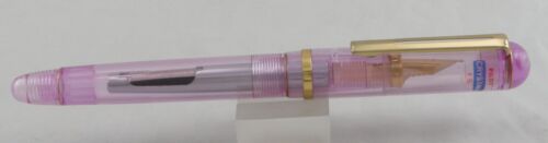 Penna stilografica dimostratrice Pilot Crystal viola e oro con convertitore CON-20 - Nuova - Foto 2 di 6