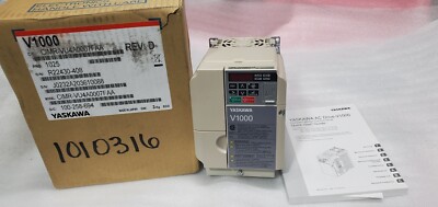 Yaskawa V1000 Variable Frequency Speed AC Drive CIMR-VU4A0007FAA REV: D NEW!!!