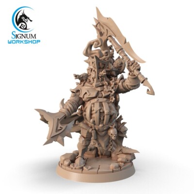 Plague Barbarian Executioner Axe - Signum Games - Fantasy Dungeons and Dragons