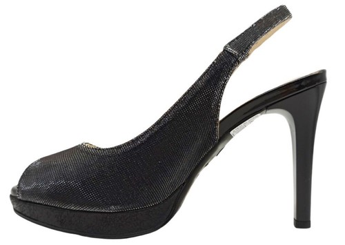 Sandali da donna Nero Giardini E218322DE scarpe casual eleganti con tacchi alti - Imagen 10 de 13