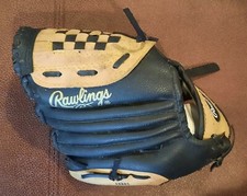 Rawlings Youth 10" Baseball Glove PL100GB Derek Jeter Autograph Model Good Cond