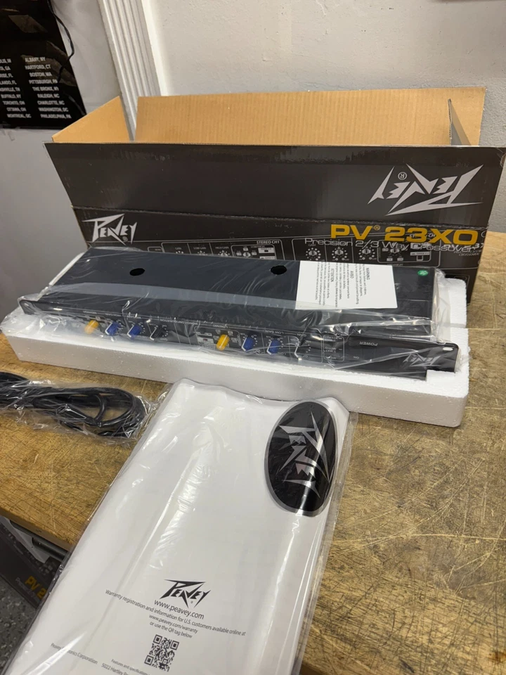 Peavey PV-23XO Rack Mount Crossover - Image 2 of 4