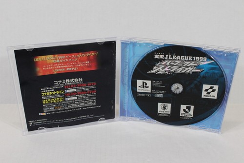 Jikkyou J. League 1999 Perfect Striker Soccer PS1 PS 1 PlayStation Japan P2694 - Picture 3 of 5