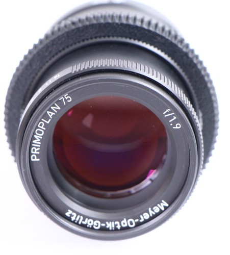 MEYER-OPTIK PRIMOPLAN 75 F1.9 75/1.9 75MM GERMANY Lens A7 A7IV SONY NEX E MOUNT - Picture 11 of 22