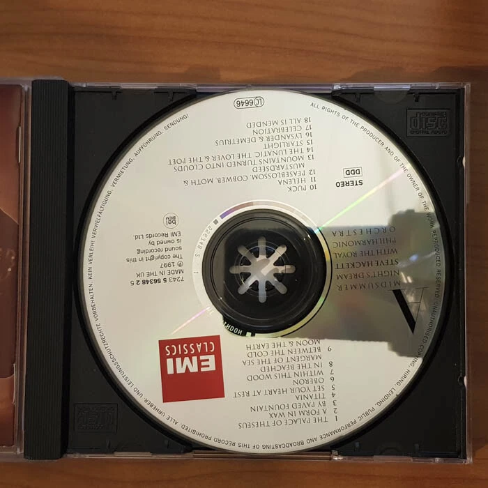 STEVE HACKETT A Midsummer Night's Dream  EX/EX(CD) - Bild 3 von 4