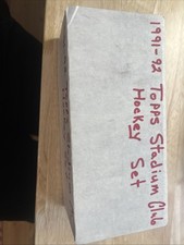 1991-92 STADIUM CLUB HOCKEY COMPLETE (400) SET INAUGURAL ISSUE W/GRETZKY