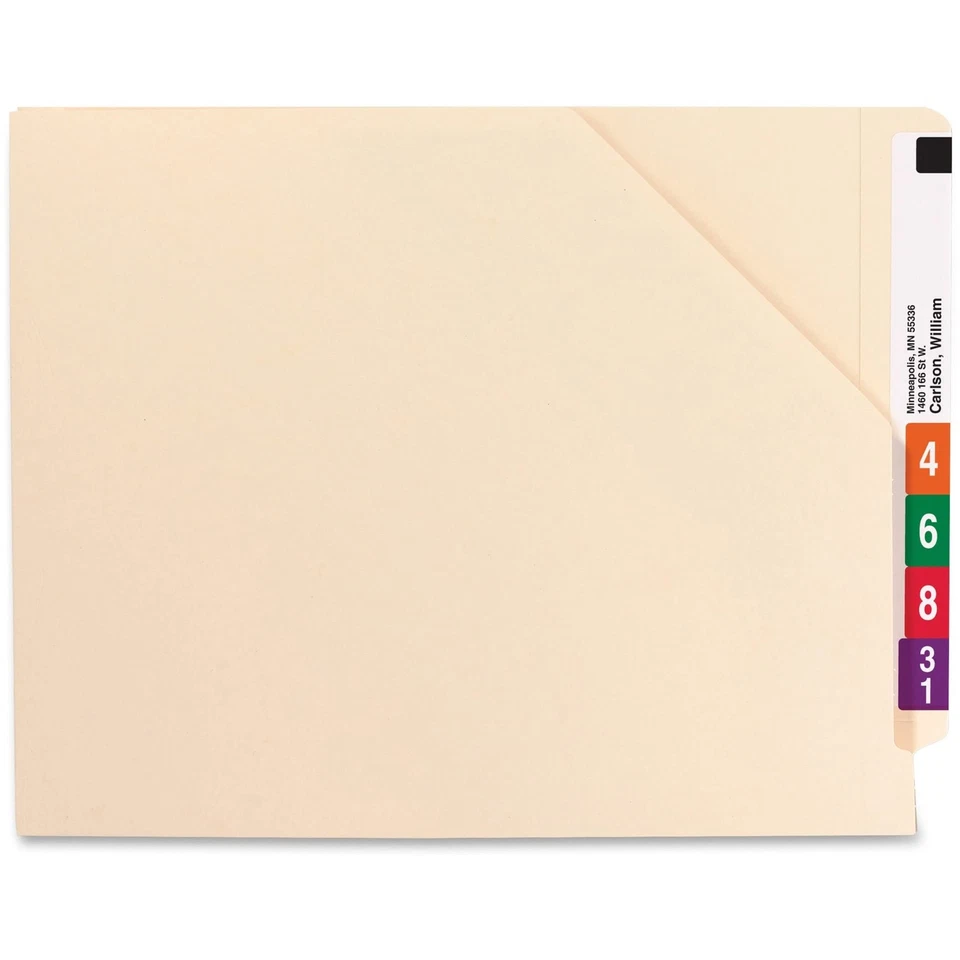 Heavyweight Manila File Folders Expandable 1 1 2 Inch 50 Pack For Document St... - Image 2 of 4