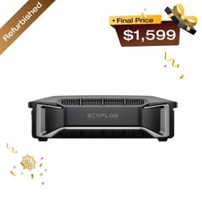 EcoFlow 7200W Delta Pro Ultra Inverter, Home Backup Refurbished