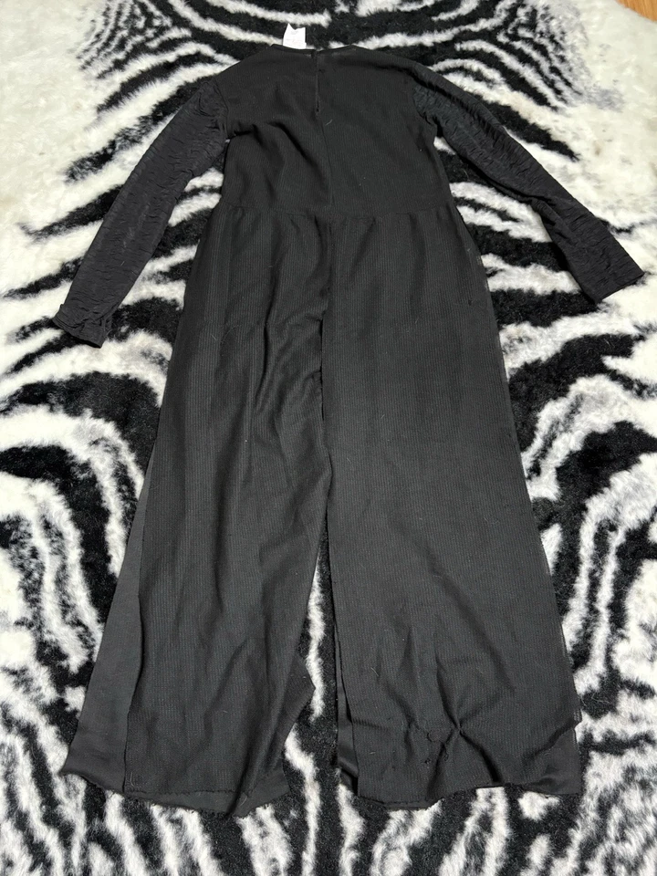 Star Wars Kylo Ren Adulto Disfraz Cosplay Bata Negro Largo Halloween B6 Foto 2 de 4