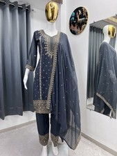 BOLLYWOOD WOMEN SALWAR KAMEEZ DESIGNER WEDDING INDIAN PAKISTANI ETHNIC PUNJABI