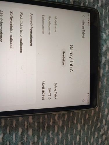 Samsung Galaxy Tab A (2019), 32GB, WLAN, 25,65 cm (10,1 Zoll) , Schwarz, Gut - Bild 8 von 14