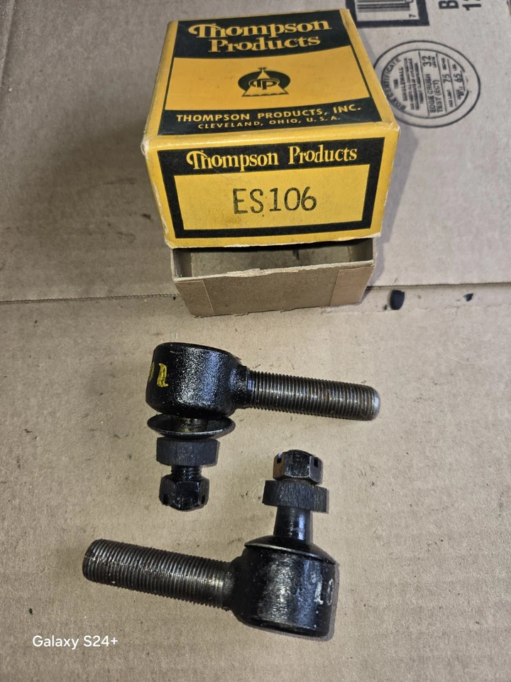 Комплект Thompson ES106 Tie Rod End s 1947 1948 1949 Studebaker Champion - Изображение 2 из 3