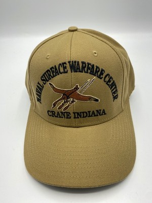 The Corps Naval Surface Warfare Center Indiana Beige Baseball Cap Hat One Size