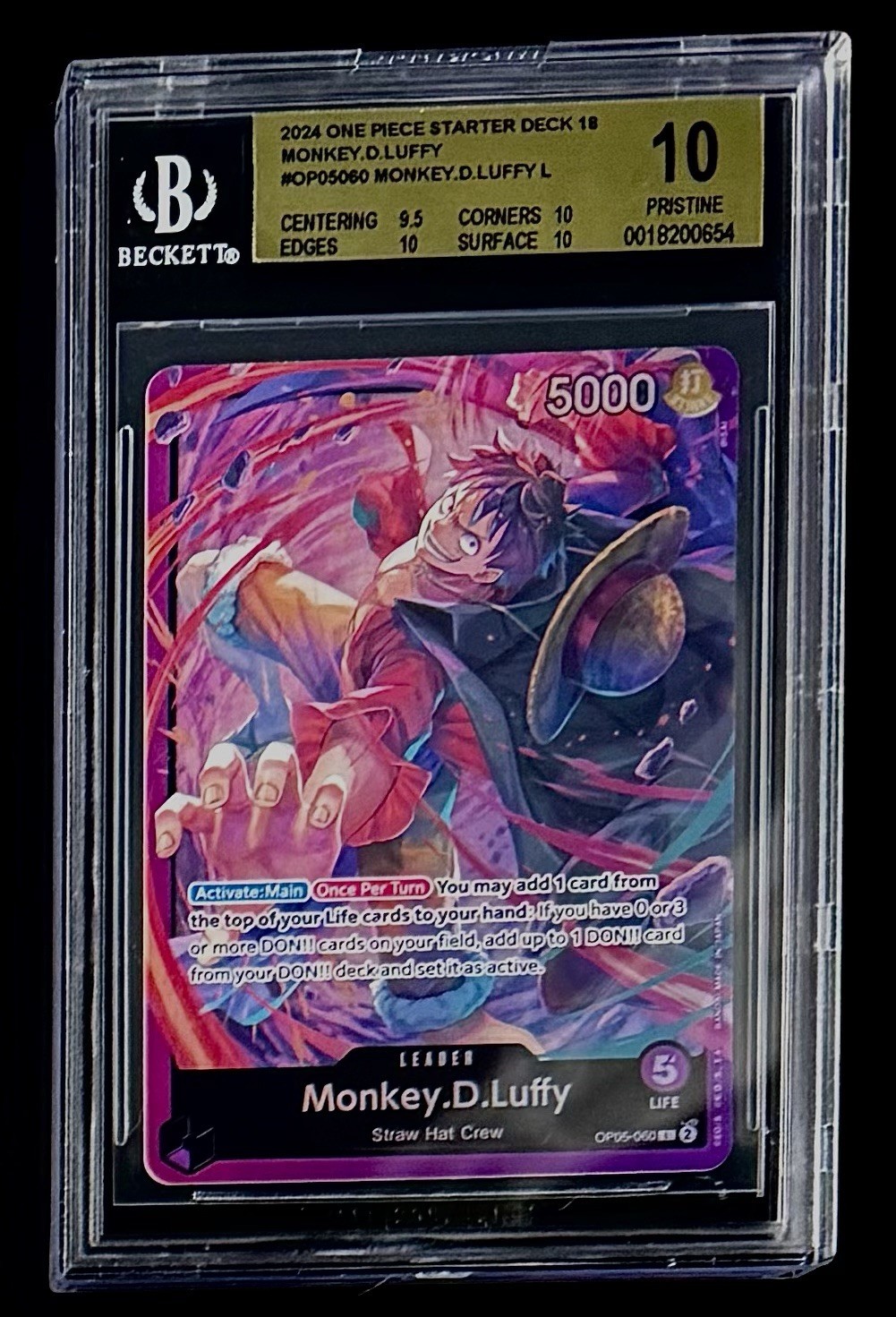 ONE PIECE LUFFY BGS 10