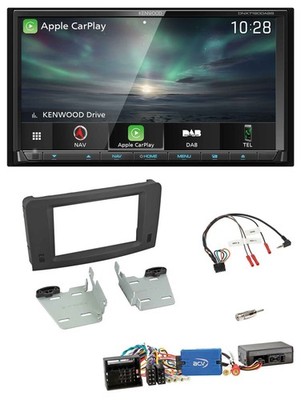 Kenwood Bluetooth USB 2DIN Lenkrad TMC DAB Navigation für Mercedes M-Klasse Akti
