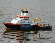 KYMODEL 1/75 German Tugboat NORDIC Remote Control Version Model Kit