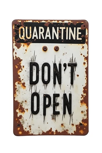 Apocalyptic Infected Fall Out Biohazard Zombie Self Adhesive Vinyl Sticker