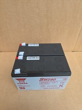 Image of 2 x 12V SW280 UPS Battery Kit - Direct Replacement - APC RBC23, RBC24, RBC25.