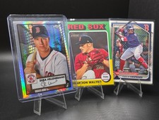 Shea Hillenbrand #572 2021 Topps Chrome Prism Refractor Red Sox PLUS BONUS CARDS
