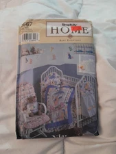 Simplicity Home 8667 Baby Essentials VIP Leslie Beck Nursery Decor Vintage Uncut