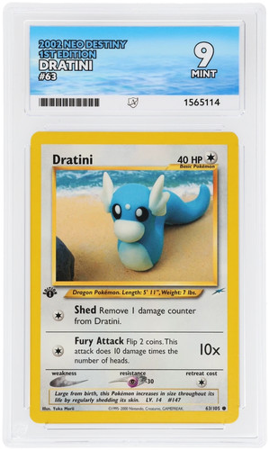 Dratini (1st Edition) graded ACE 9 for sale on eBay