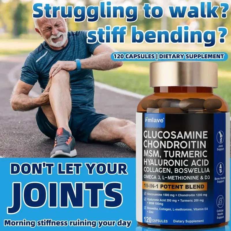 Glucosamine Chondroitin MSM Turmeric – Joint Health Supplement Joint Pain Relief - Image 4 of 4