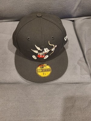 D8 NEW ERA 59/50 ディズニー ミッキーマウス 限定品 7 1/2 New Era Disney x Mickey Mouse 59Fifty Hat Rare Collectible 7 1/8