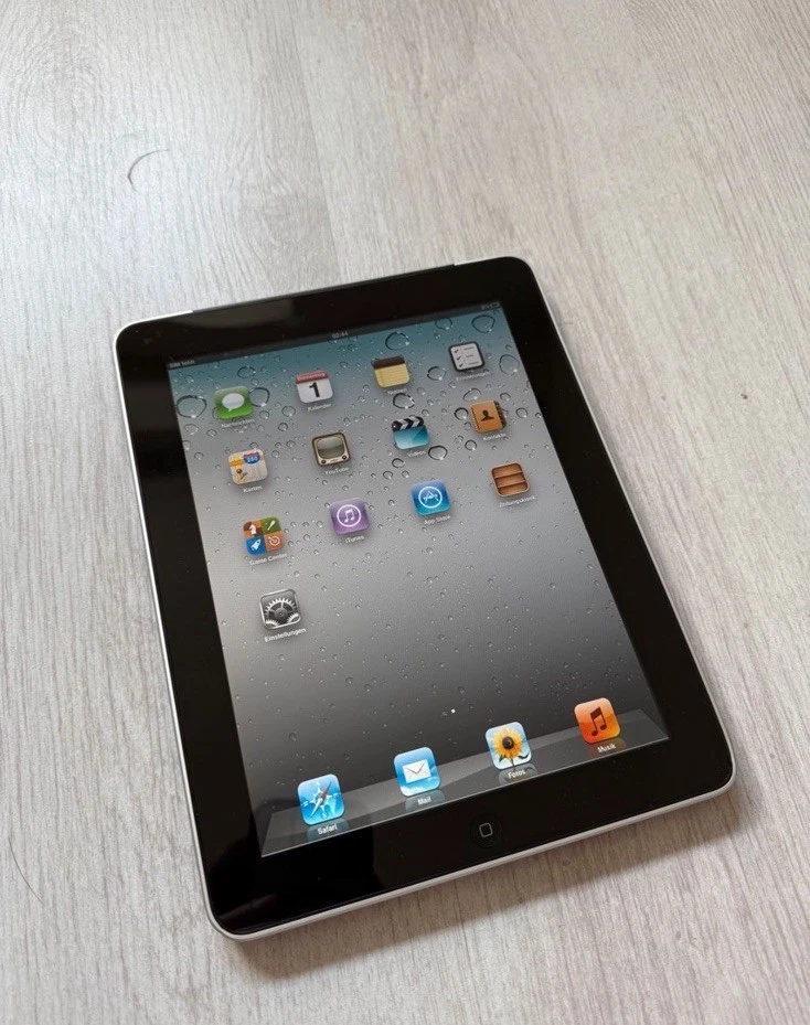 Apple iPad 1. Gen. 64GB, WLAN + Cellular (Entsperrt), 24,64 cm, (9,7 Zoll) -... - Bild 2 von 2