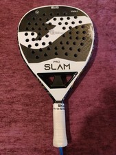 Pala de pádel Joma Slam Pro blanco negro