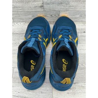 ASICS Gel Venture 8 Blue Yellow Trail Running‎ Shoes Men US 8 EUR 41.5 ASICS Gel Venture 8 Blue Yellow Trail Running Shoes Men US 8  main image 3
