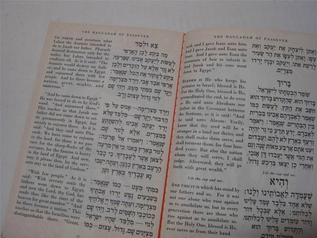 Passover Haggadah by Abraham Regelson & illustrated by Siegmund Forst 1955